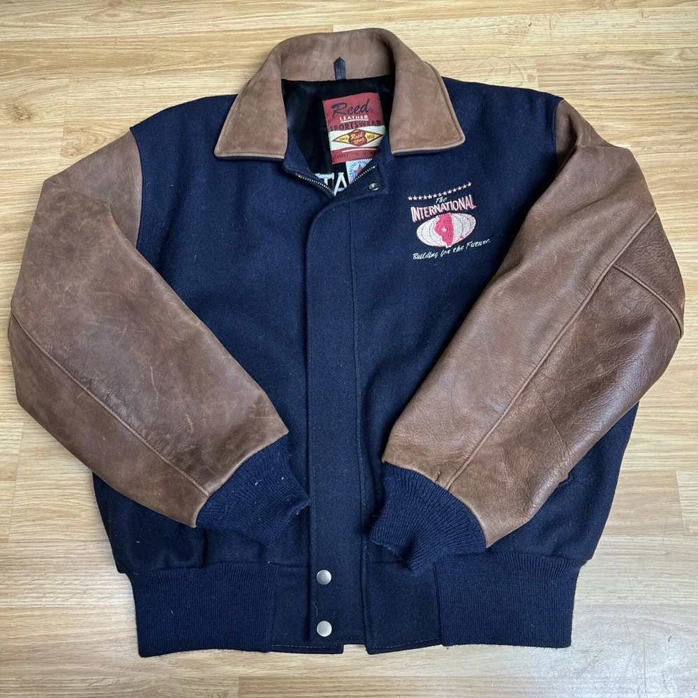 reed sportswear leather jacket International Livestock Expo‎ Men's XL